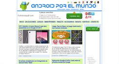 Desktop Screenshot of androidporelmundo.com